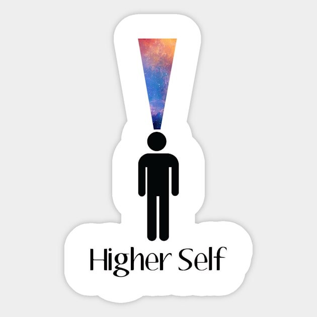 Higher Self Male Sticker by HigherSelfSource